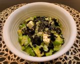 アボカド玉葱チーズのチョレギ風サラダ作り方4写真