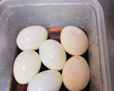調味料２つ！味付き卵作り方3写真