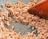 ジンジャー香る ししとうのひき肉炒め♪作り方7写真