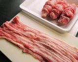 豚バラスライスのぐるぐるチャーシュー作り方1写真