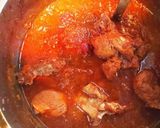 カレーベース使用★骨付きチキンカリー★作り方7写真