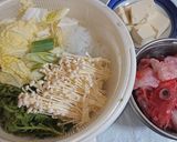 塩と醤油ベースのキンキ鍋作り方4写真
