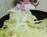 リカちゃん♡ひらまさの白菜えのき塩麹鍋作り方1写真