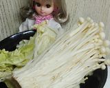 リカちゃん♡ひらまさの白菜えのき塩麹鍋作り方2写真