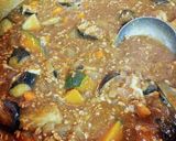かぼちゃと揚げ茄子のホクホクカレー作り方11写真