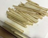 細切りごぼうの胡麻マリネ作り方1写真