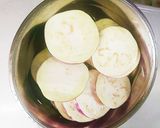 余っているタレで～丸なすのはさみ焼き作り方2写真