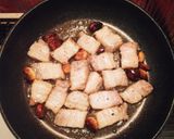 絶品☆豚肉と豆腐の醤油煮込み作り方5写真
