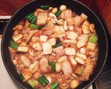 絶品☆豚肉と豆腐の醤油煮込み作り方7写真