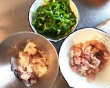 イカと鷄肉のピーマン炒め☆バター風味作り方3写真