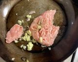 たっぷり野菜と鶏挽肉の春雨ペペロンチーノ作り方3写真