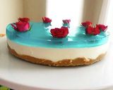 ローズ♡ブルーチーズケーキ作り方9写真