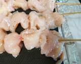 豚ヒレのネギ串と鶏むね肉の塩こうじ串作り方3写真