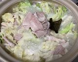 子供も大好き豚肉味噌鍋（バラ肉）作り方3写真