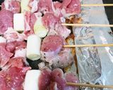 豚ヒレのネギ串と鶏むね肉の塩こうじ串作り方7写真