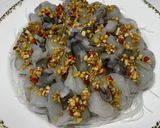 蒸しエビ〜ニンニクソース作り方4写真
