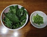 モロヘイヤとしらすチャーハン作り方1写真