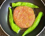 キムチ入りハンバーグ作り方5写真