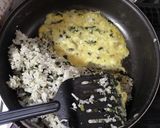 モロヘイヤとしらすチャーハン作り方4写真
