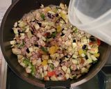 給食みたいな大量調理　夏野菜キーマカレー作り方4写真