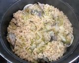 ヘルシー！あさりのもち麦入り炊き込みご飯作り方5写真