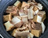 チャーシューと厚揚げと根菜の田舎煮♬作り方3写真