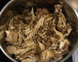 舞茸と白菜と油揚げと昆布の佃煮の和え物作り方1写真