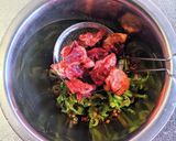 砂肝唐揚げ麻辣ねぎソース作り方5写真