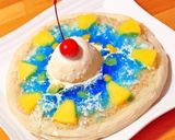 ポッチャマと食べたい☆トロピカルシーピザ作り方13写真
