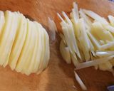 じゃがいも細切り炒め（酸辣土豆絲）作り方1写真