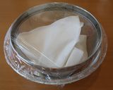 泡雪クリーム～コオロギバナナを包み込んで作り方2写真