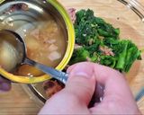 まぐろ尾肉と菜の花の和え物作り方3写真