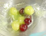 材料2つ★ぶどうのグミ飴作り方2写真