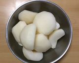 超簡単☆炊飯器で作る梨のコンポート♪♪♪作り方1写真