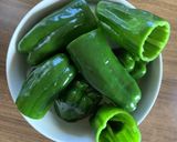 ピーマンの肉詰め作り方1写真