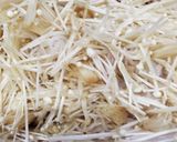 レンジで簡単！結び白滝ときのこのしぐれ煮作り方1写真