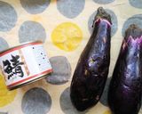茄子と鯖缶のレンジ蒸し作り方1写真