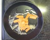 毛ガニとレタスの中華炒め作り方3写真