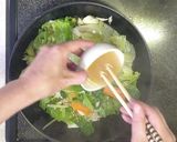 毛ガニとレタスの中華炒め作り方6写真