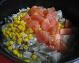 簡単★チキンとコーンのトマト煮作り方4写真