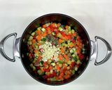 キヌアと野菜のスープ作り方4写真