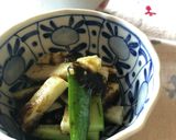 山芋の海苔の佃煮和えわさび風味作り方4写真