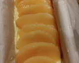 桃コンポートでクランブルケーキ作り方12写真