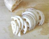 簡単に美味しい【蓮根の明太マヨ和え】作り方1写真