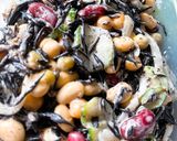 身体にいい。ひじきとサラダ豆のサラダ作り方6写真