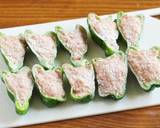 ☆簡単☆玉ねぎ無し！ピーマンの肉詰め作り方4写真