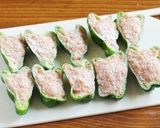 ☆簡単☆玉ねぎ無し！ピーマンの肉詰め作り方4写真