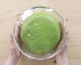 抹茶ホワイトチョコ食パン作り方8写真