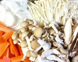 韓国料理ーきのこたっぷりのプルコギ作り方3写真