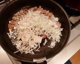 焼きカボチャと和風みーとソースのパスタ作り方4写真